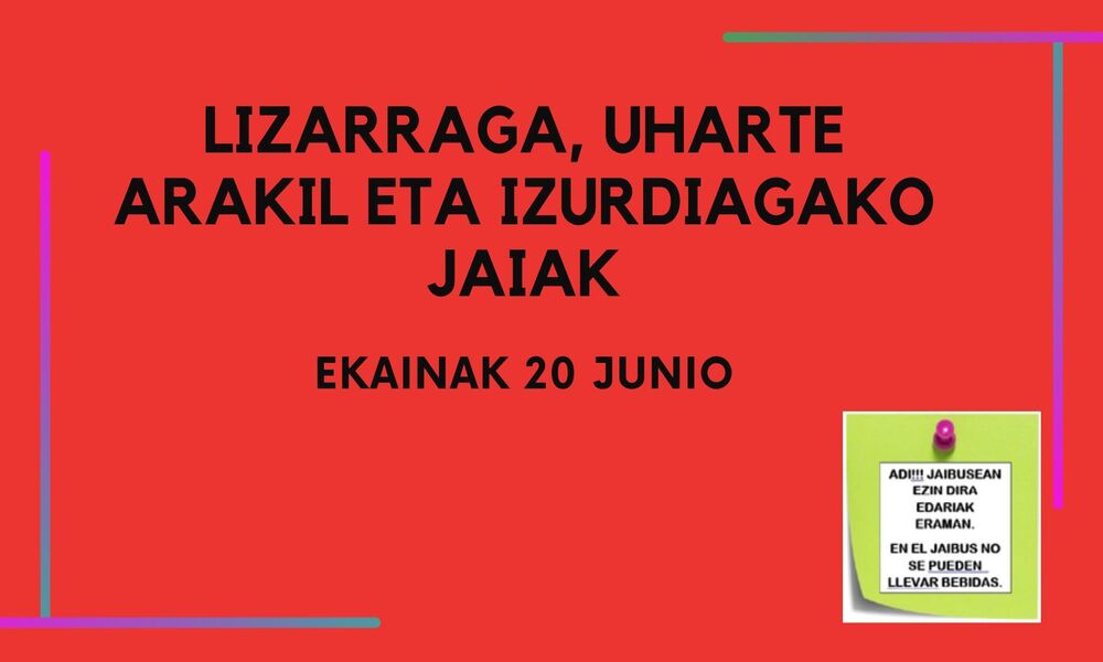 Horario Jaibus 20 de junio